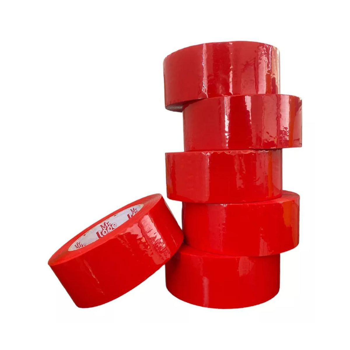 Cinta Adhesiva Roja Mr. Tape, 48mm x 150m - 1 Pieza