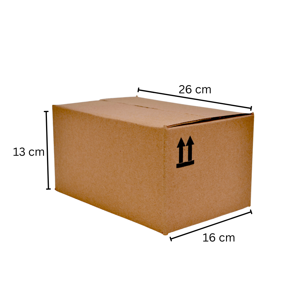 10 Cajas para E-Commerce / Mensajería, 26x16x13cm