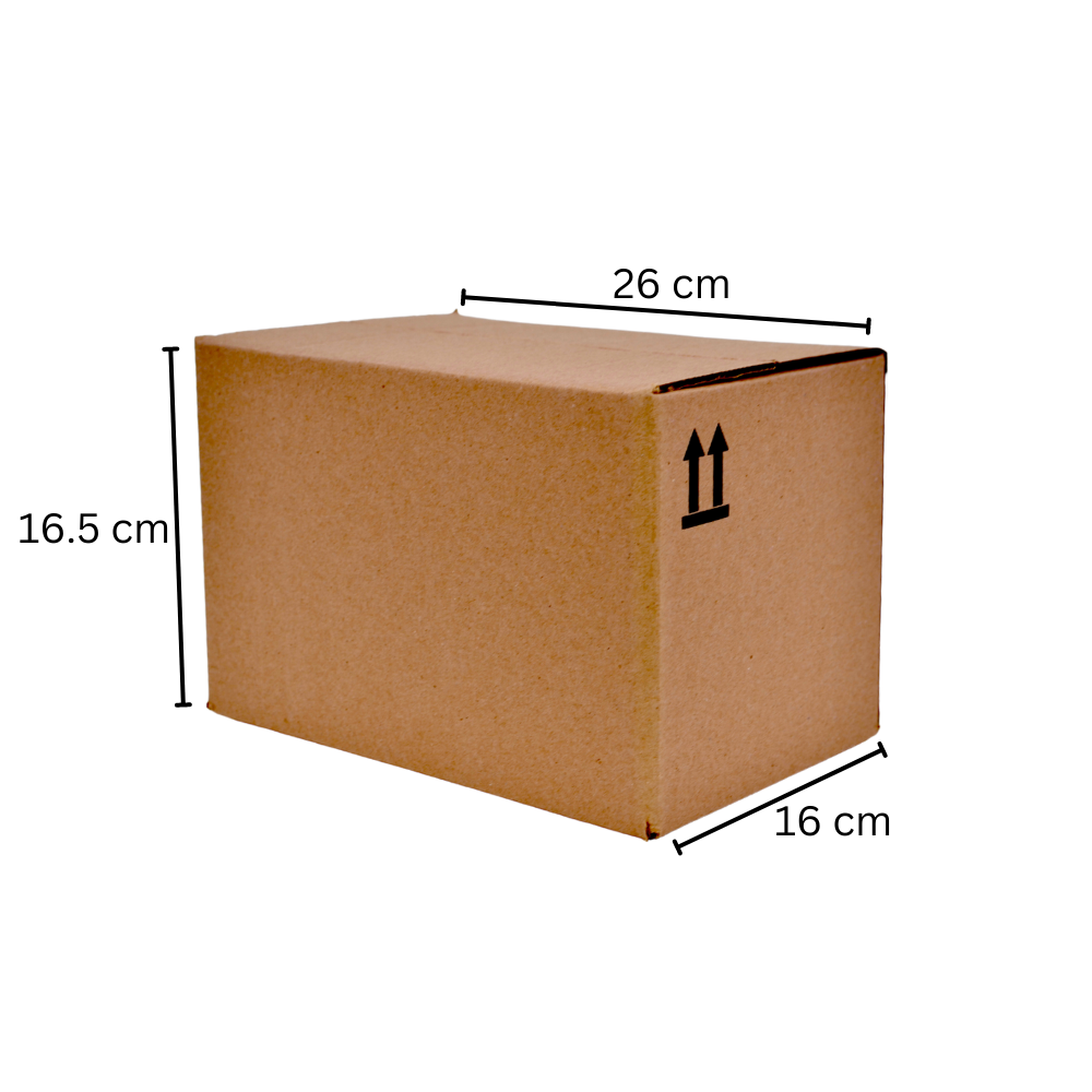 10 Cajas para E-Commerce / Mensajería, 26x16x16.5cm