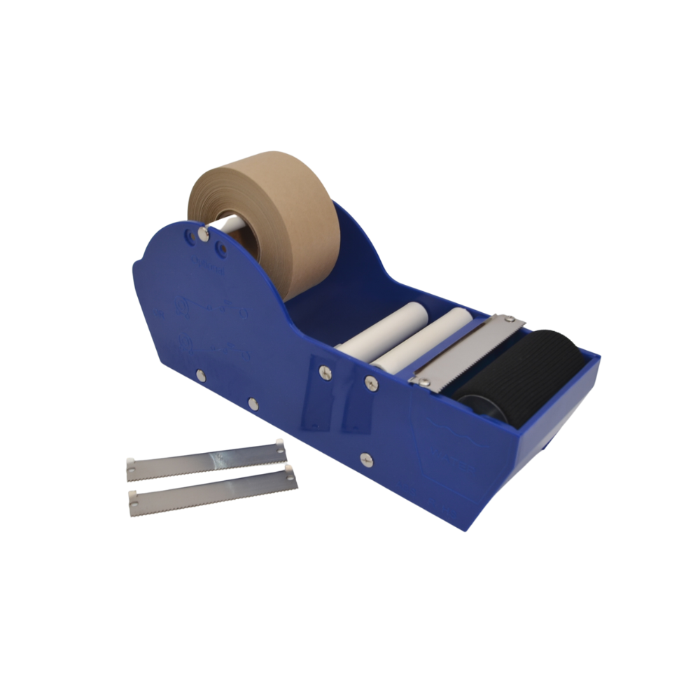 Despachador De Cinta Engomada De Papel Kraft - Azul