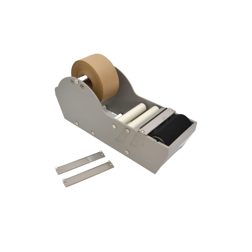 Despachador De Cinta Engomada De Papel Kraft - Gris