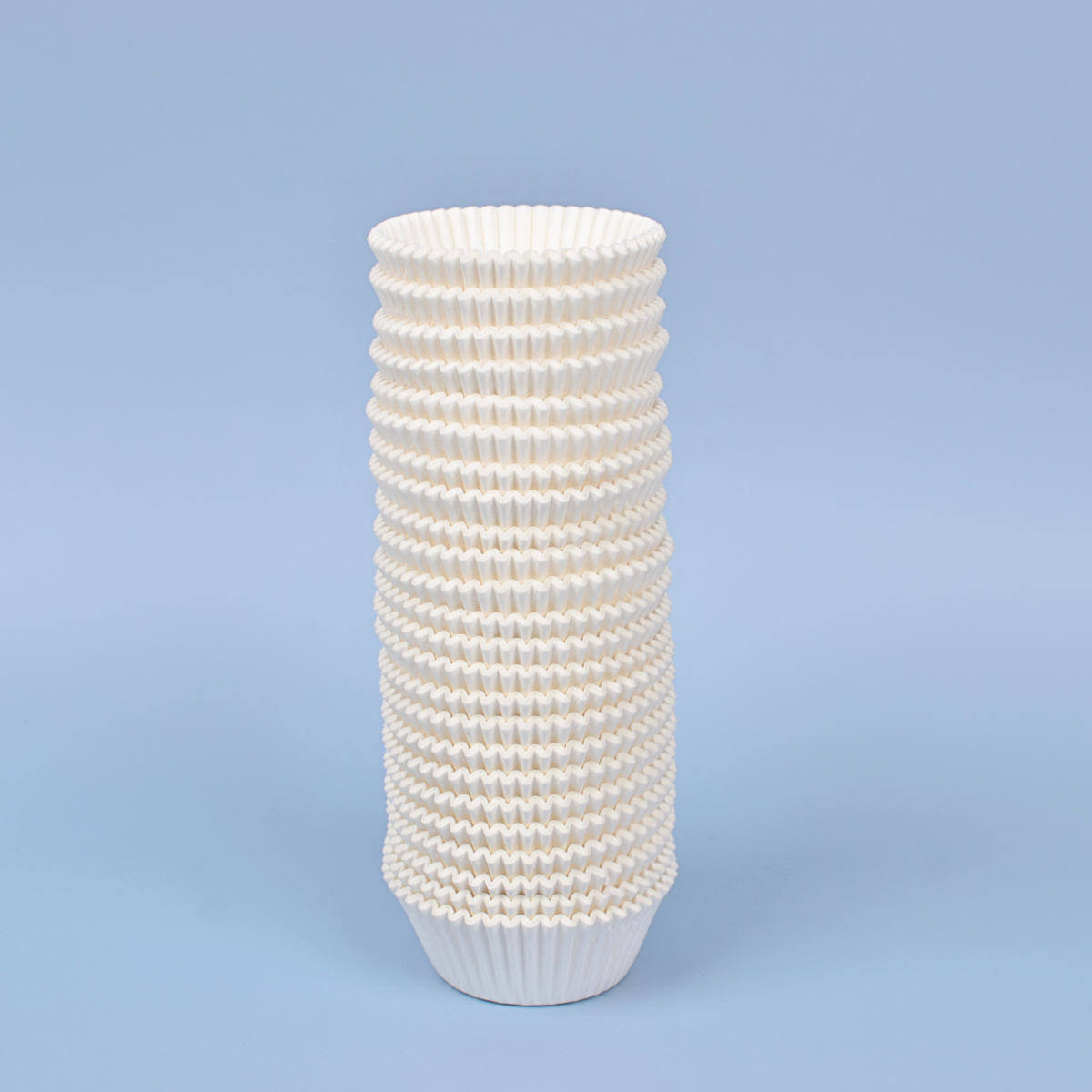 Capacillos #72 para Cupcakes 500 Piezas - Blanco