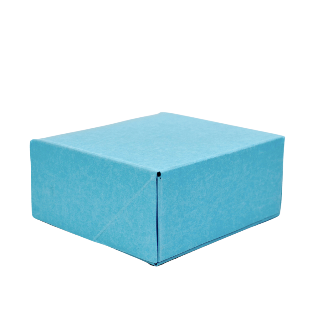 Caja Para Cupcake 4 Cavidades - 30 Piezas (azul)