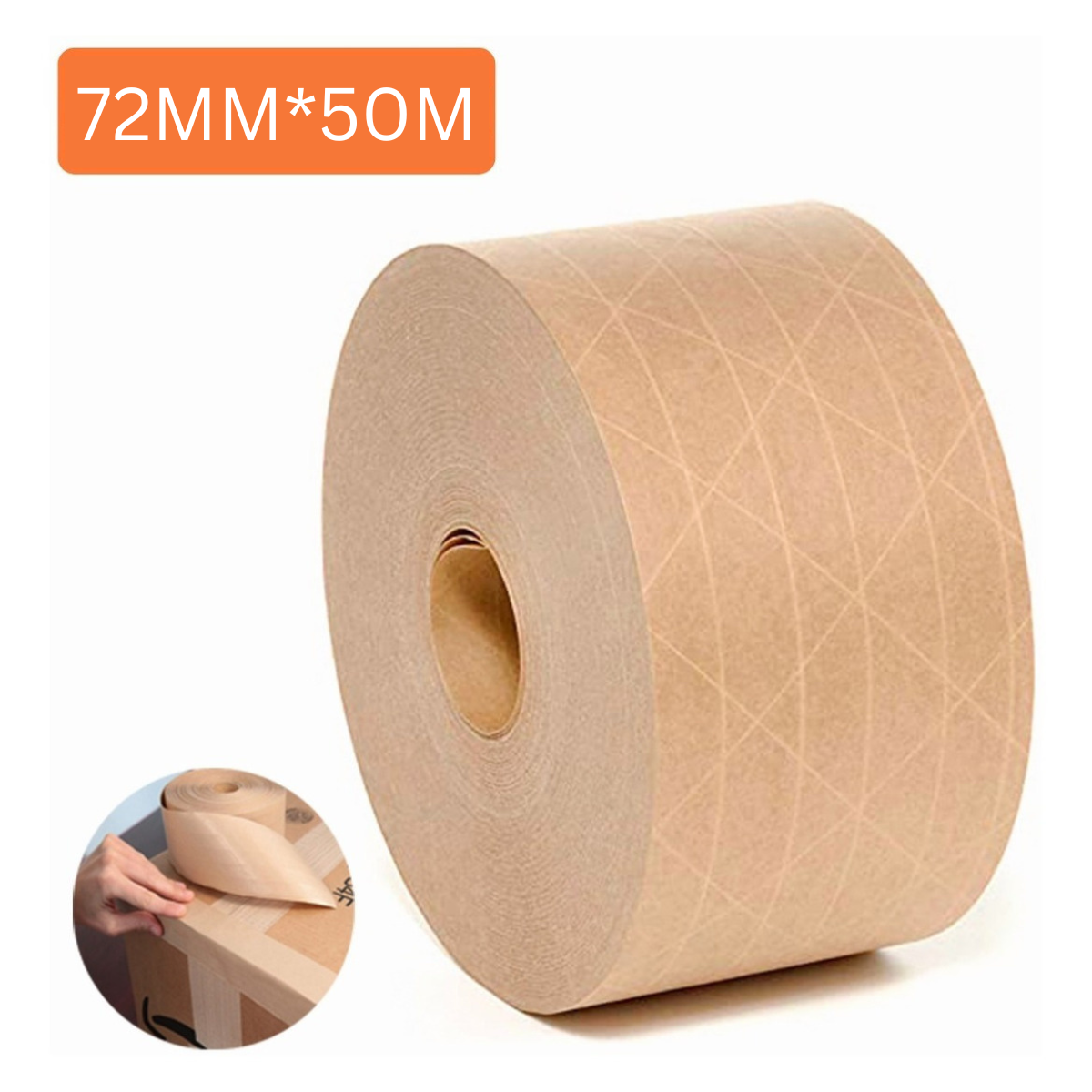 Cinta Gorila Kraft Reforzada Y Engomada 72mm X 50m