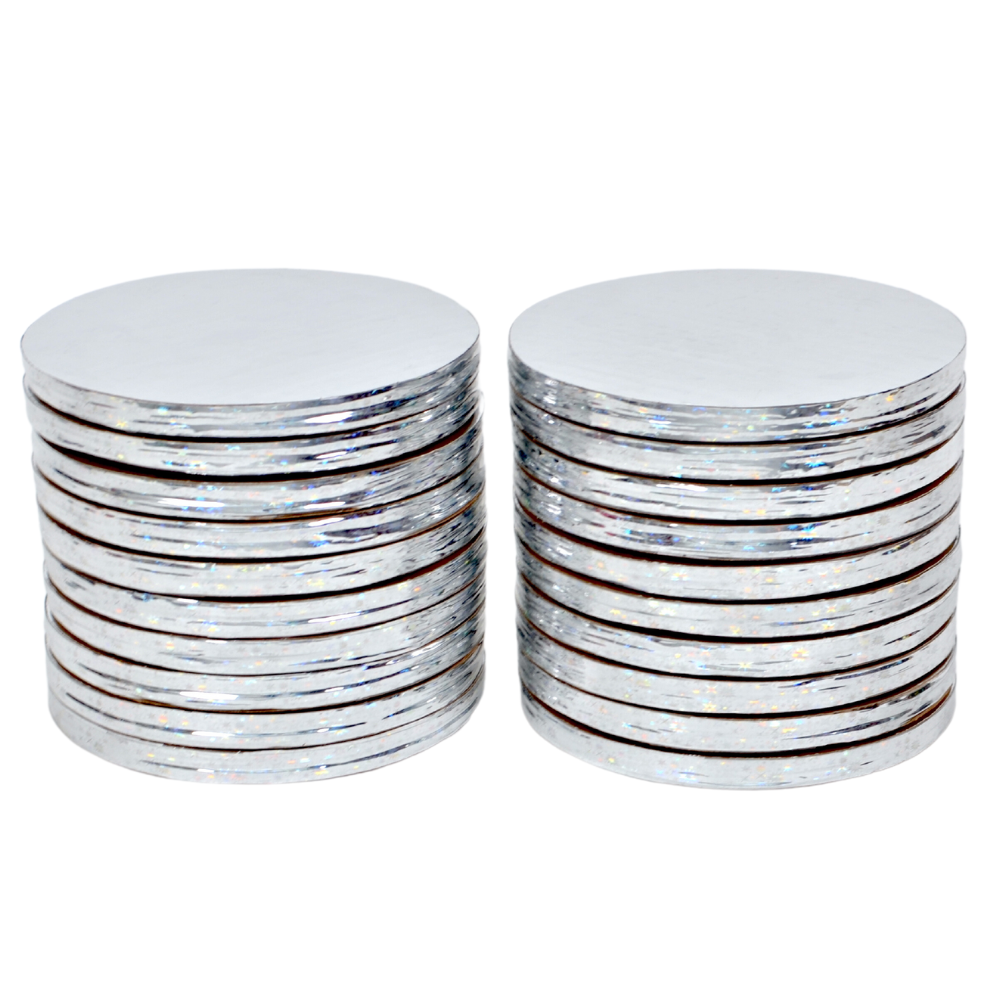 Bases para Pastel Doble Liston - 20cm, 5 piezas