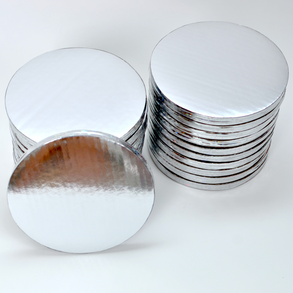 Bases para Pastel Doble Liston - 20cm, 5 piezas