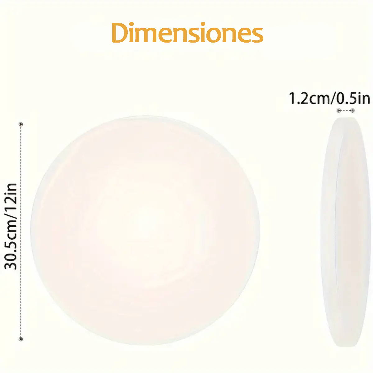 Bases Dobles Premium Blanco para Pastel - 30cm, 5 piezas