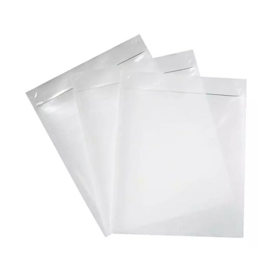 Bolsa Adhesiva Porta Guía Packing List 14cmx25cm