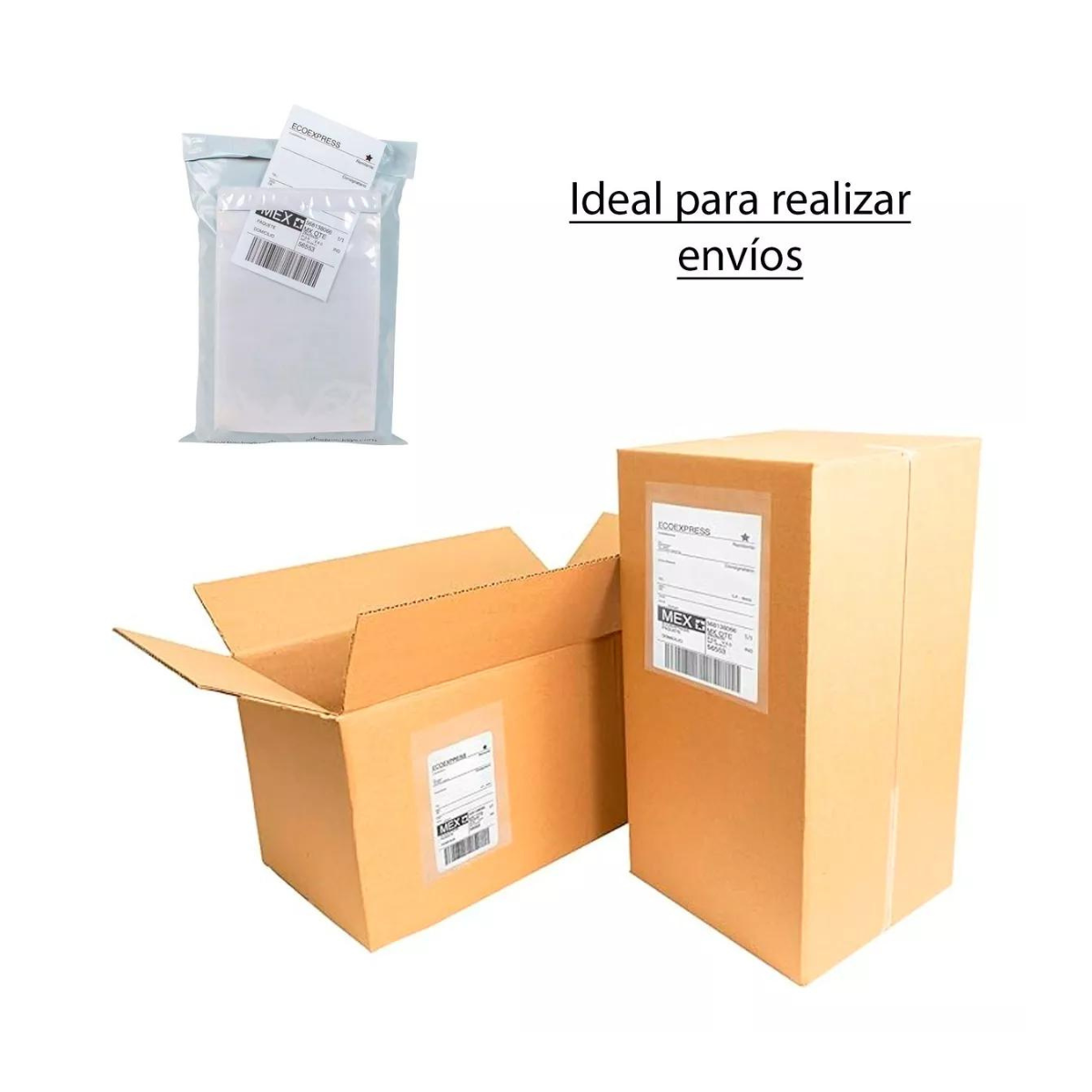 Bolsa Adhesiva Porta Guía Packing List 14cmx25cm