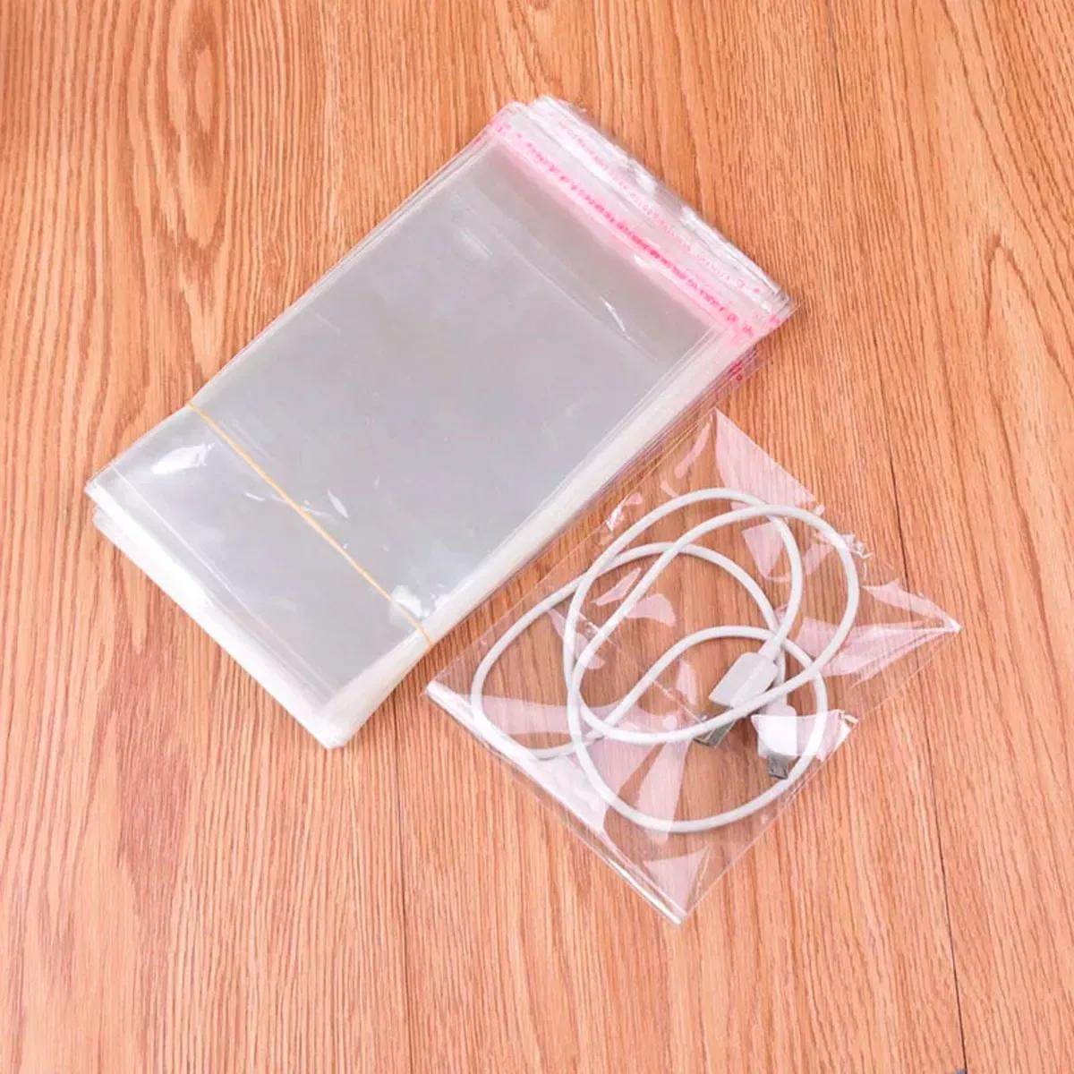 Bolsa Adhesiva de Celofán 12x20cm - 100 Piezas