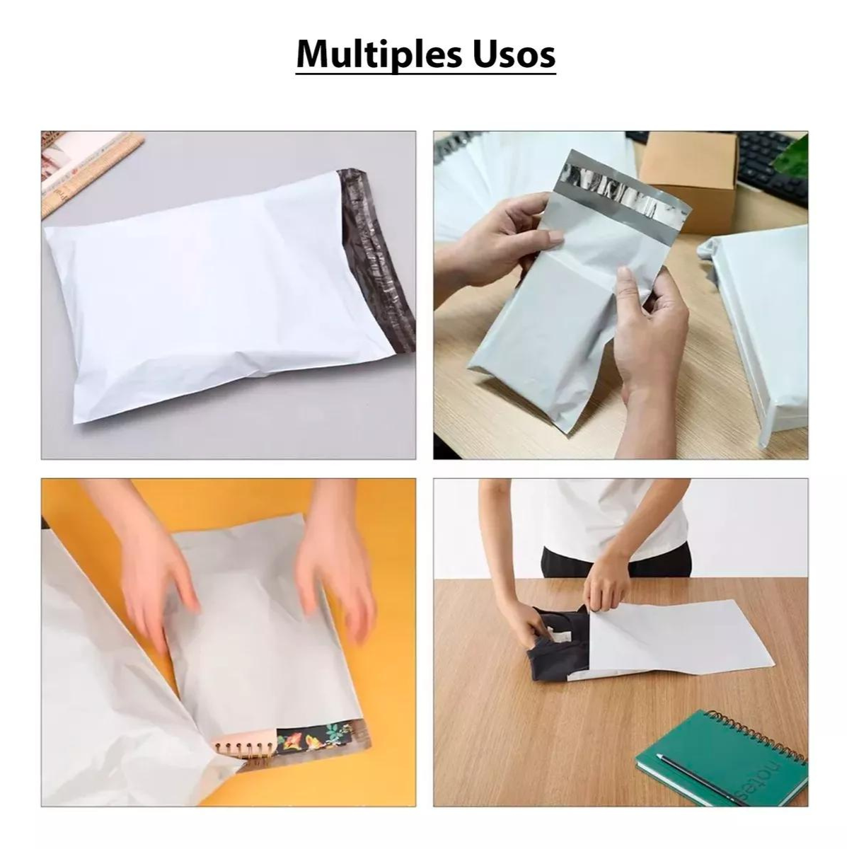 Bolsa Sobre para Paquetería Mensajería 50pz - 40x51cm