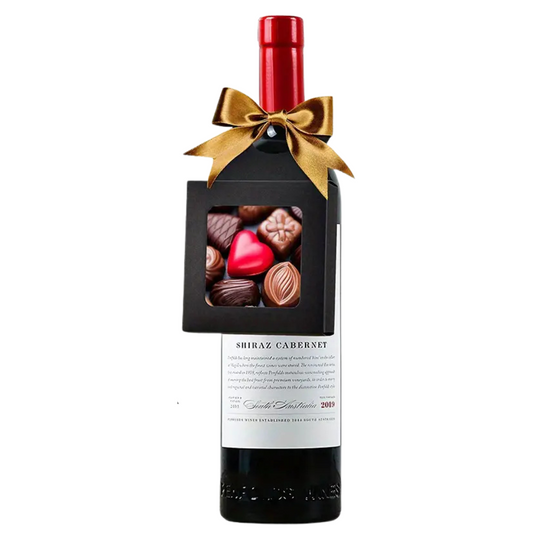 Cajas de Regalo para Botella de Vino, 10pz - Negro