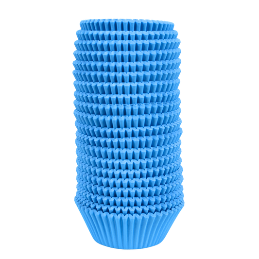 Capacillos #72 para Cupcakes 500 Piezas - Azul