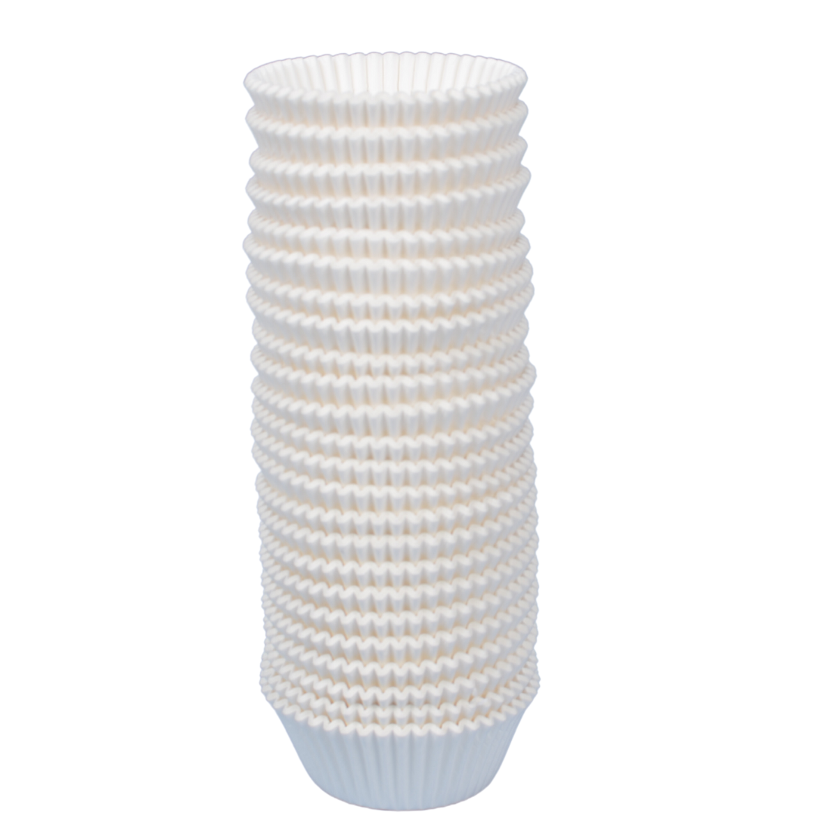 Capacillos #72 para Cupcakes 500 Piezas - Blanco