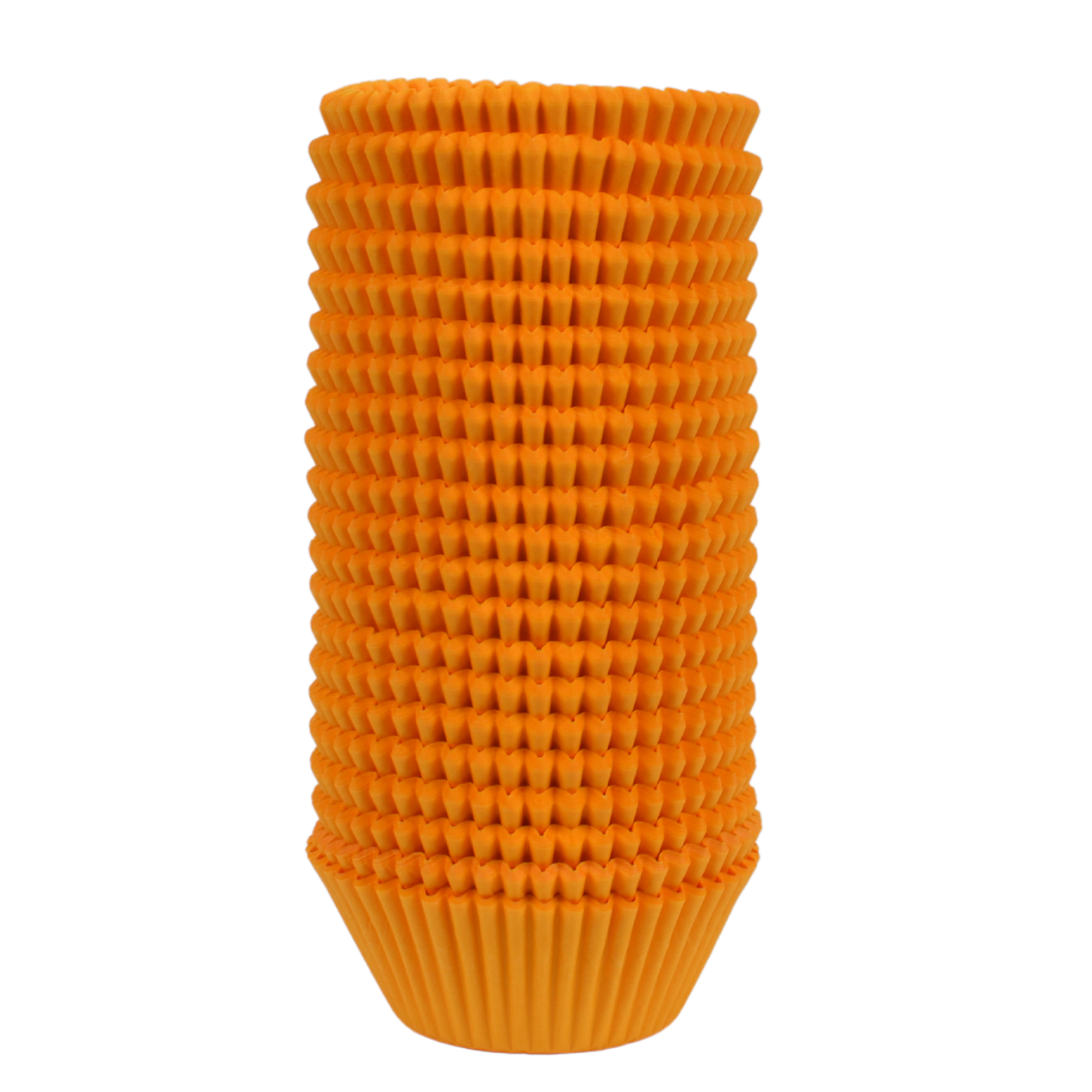 Capacillos #72 para Cupcakes 500 Piezas - Naranja