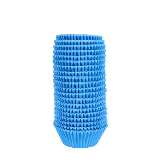 Capacillos #72 para Cupcakes 500 Piezas - Azul