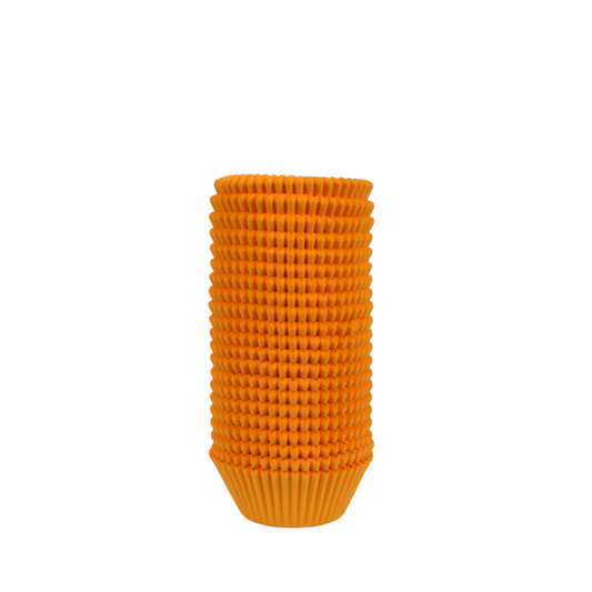 Capacillos #72 para Cupcakes 500 Piezas - Naranja