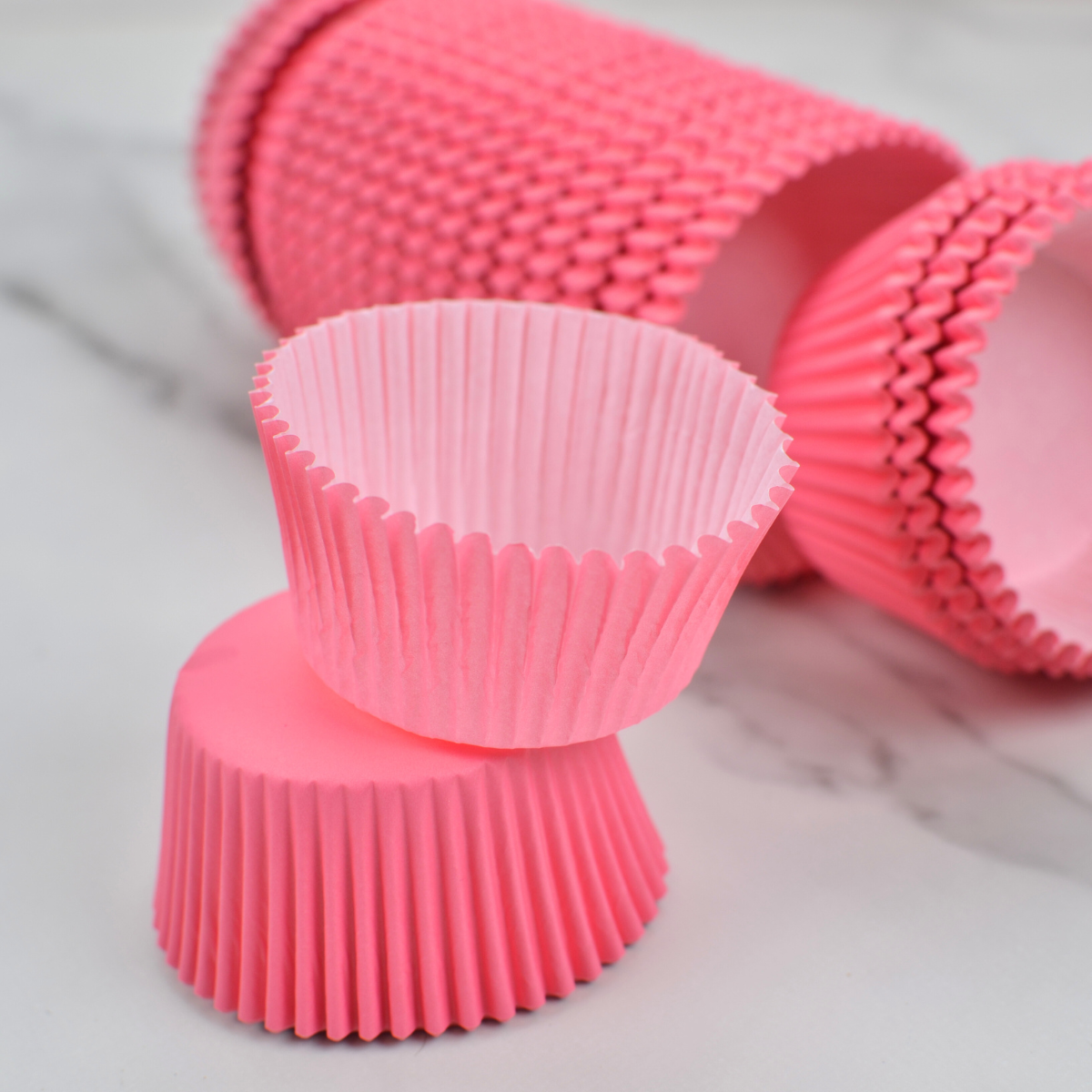 Capacillos #72 para Cupcakes 500 Piezas - Rosa