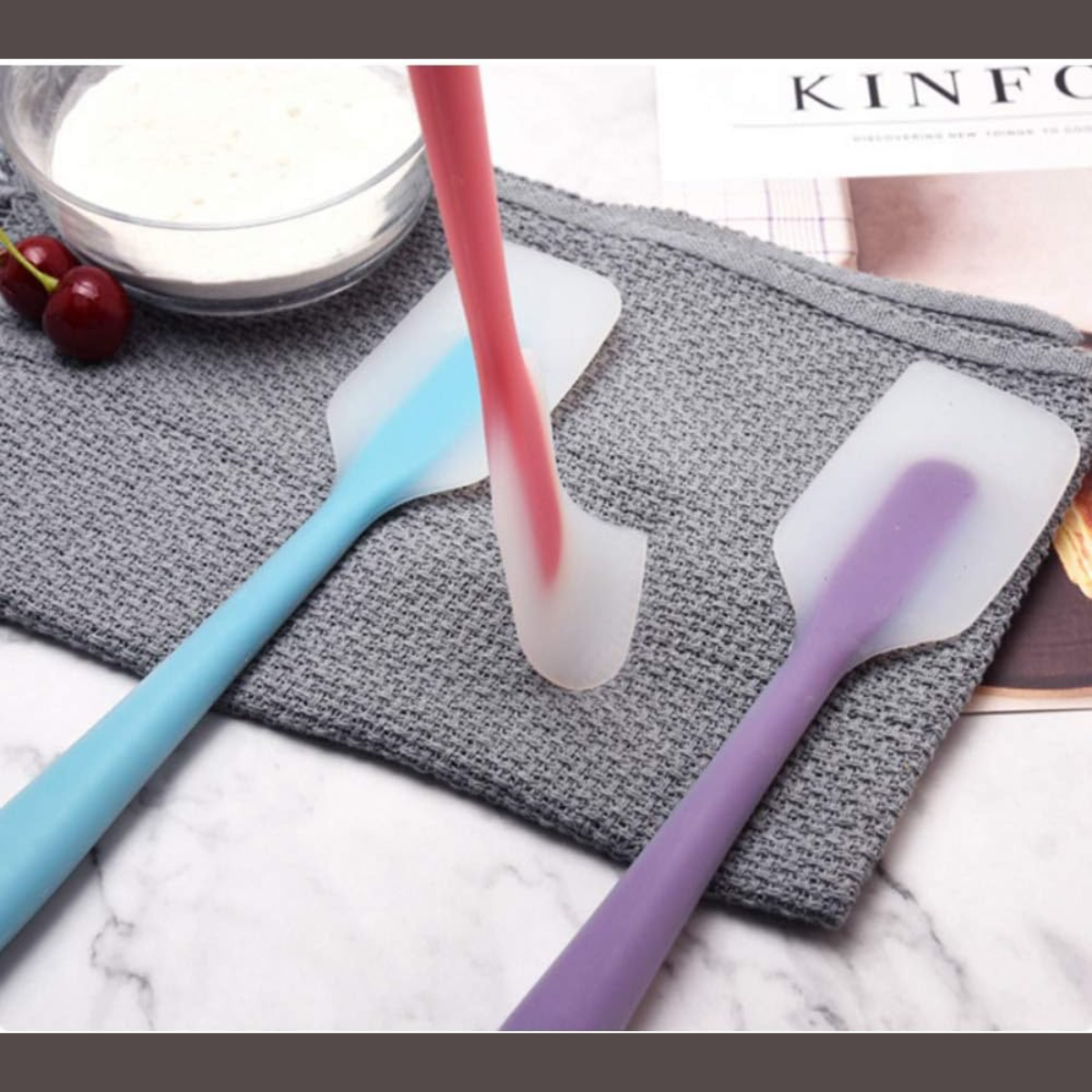 Espatula Flexible De Silicon Para Cocina, Grande - 1pz