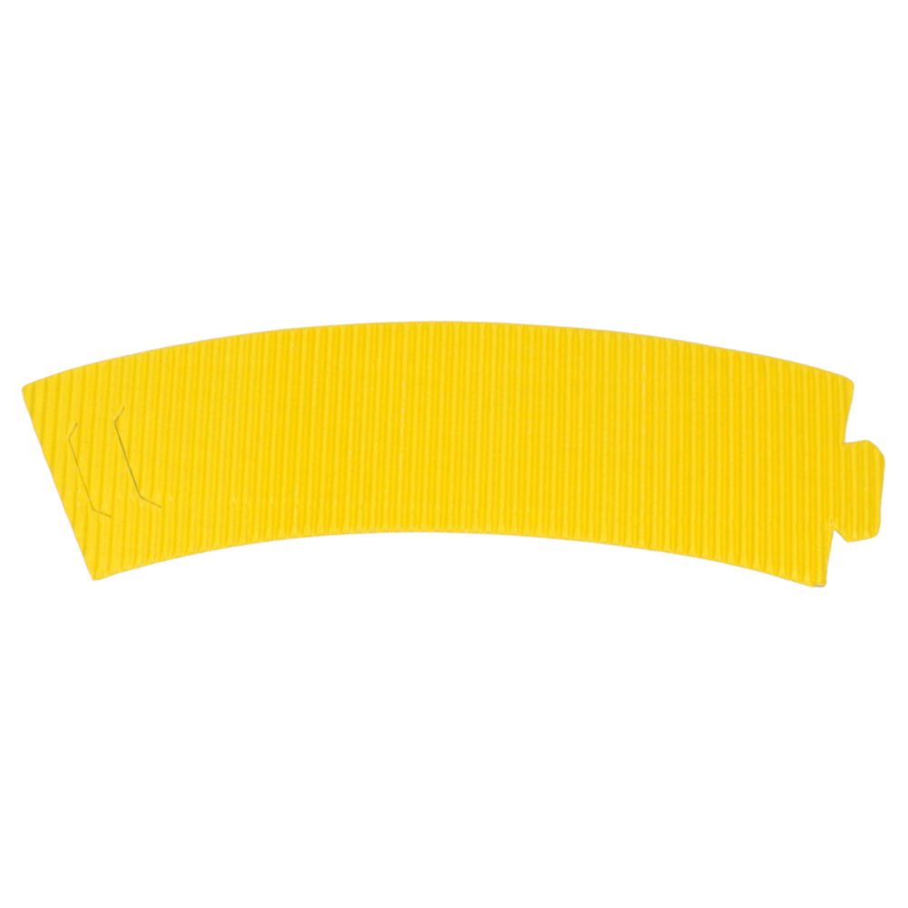 Fajillas Para Vaso De Bebida Caliente (Amarillo) - 100pz