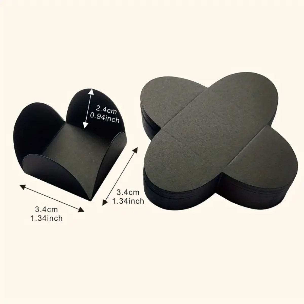 Forros de Papel para Chocolate, 50pz - Negro