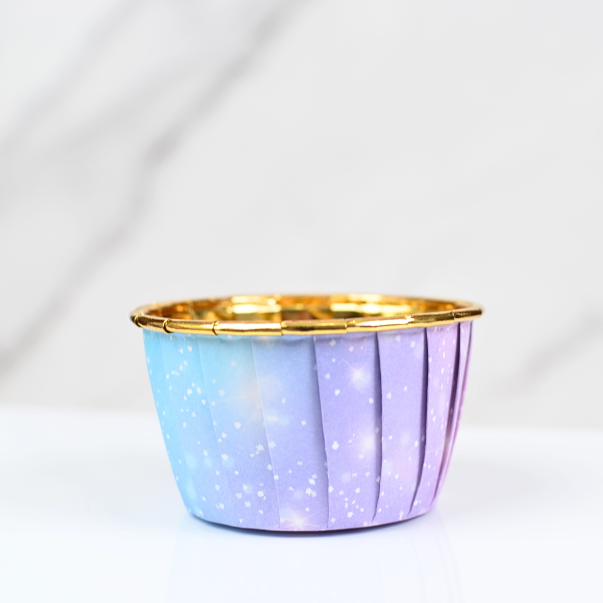 Mini Forro para Cupcake con Tapa, 50pz - Arcoiris