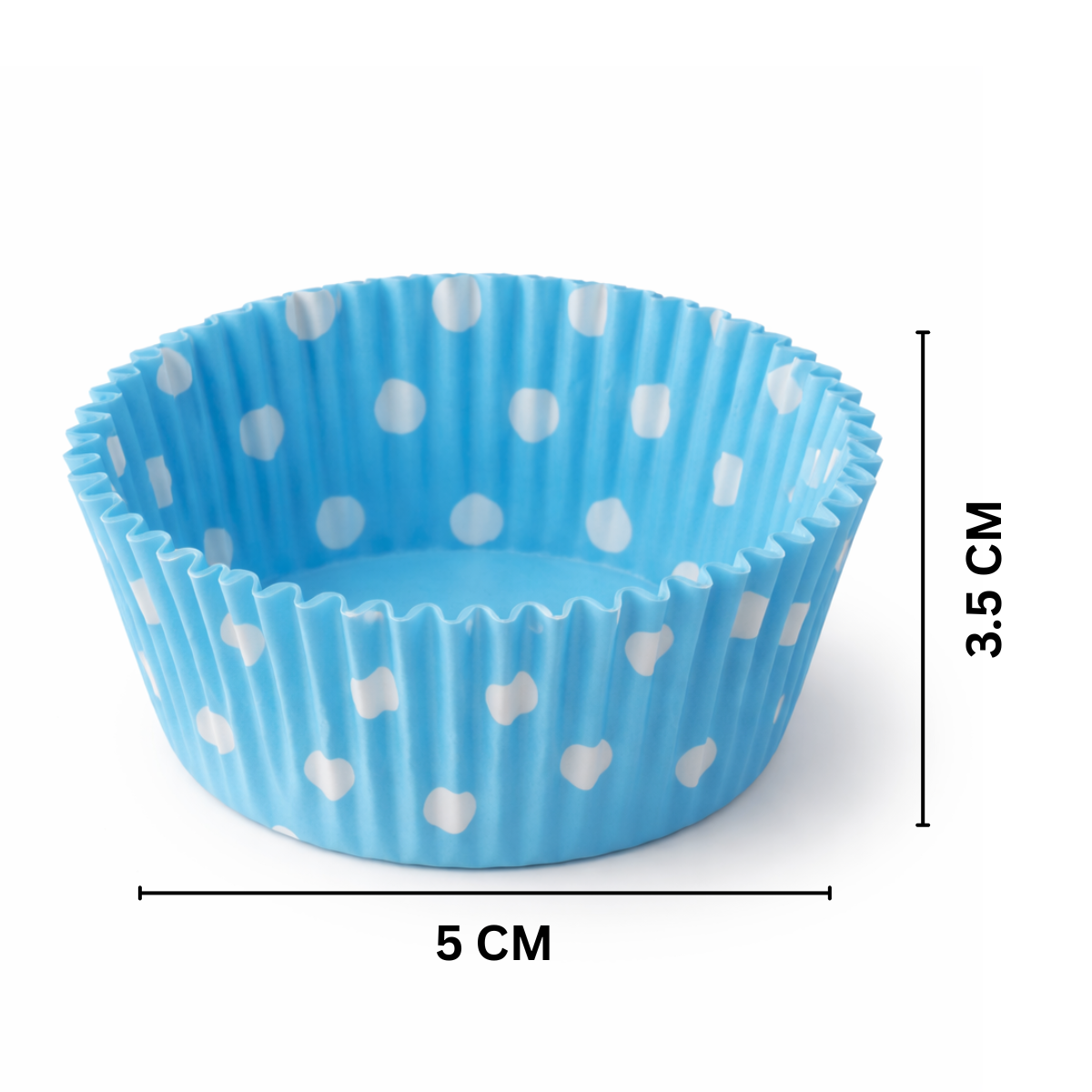 Capacillos #72 para Cupcakes de Colores 500 Piezas - Surtido