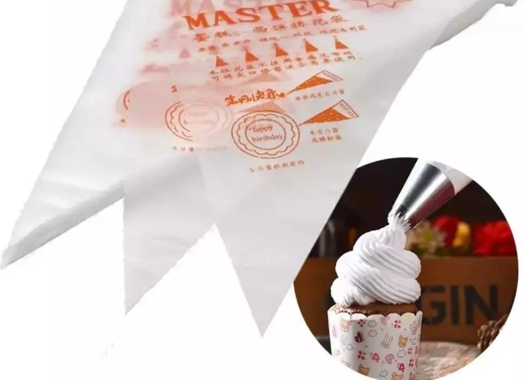 Bolsas para Manga Pastelera Desechables - Grande, 100pz