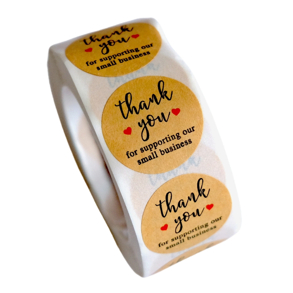 500 Etiquetas Auto-Adheribles Gracias/Thank You