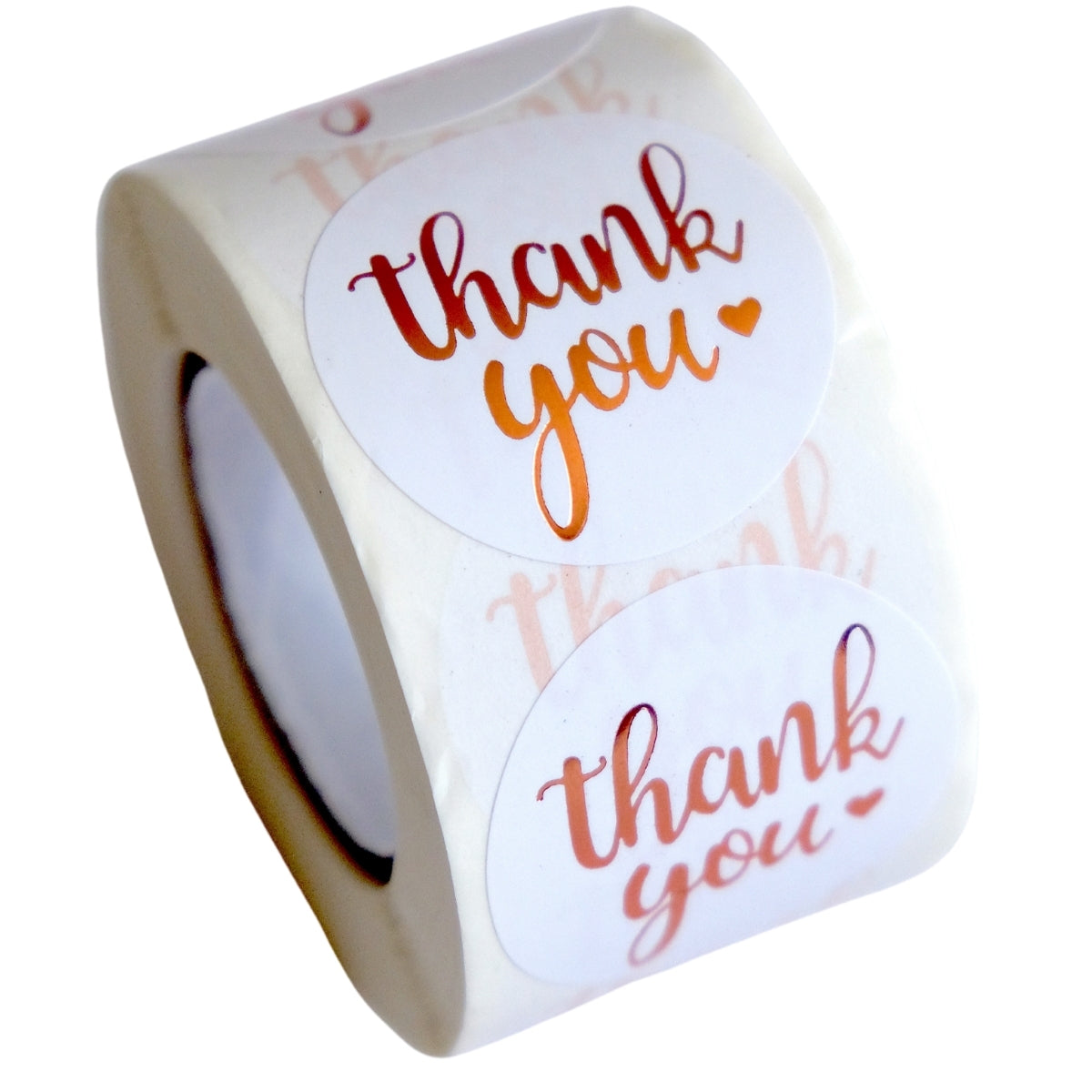 500 Etiquetas Auto-Adheribles Gracias/Thank You